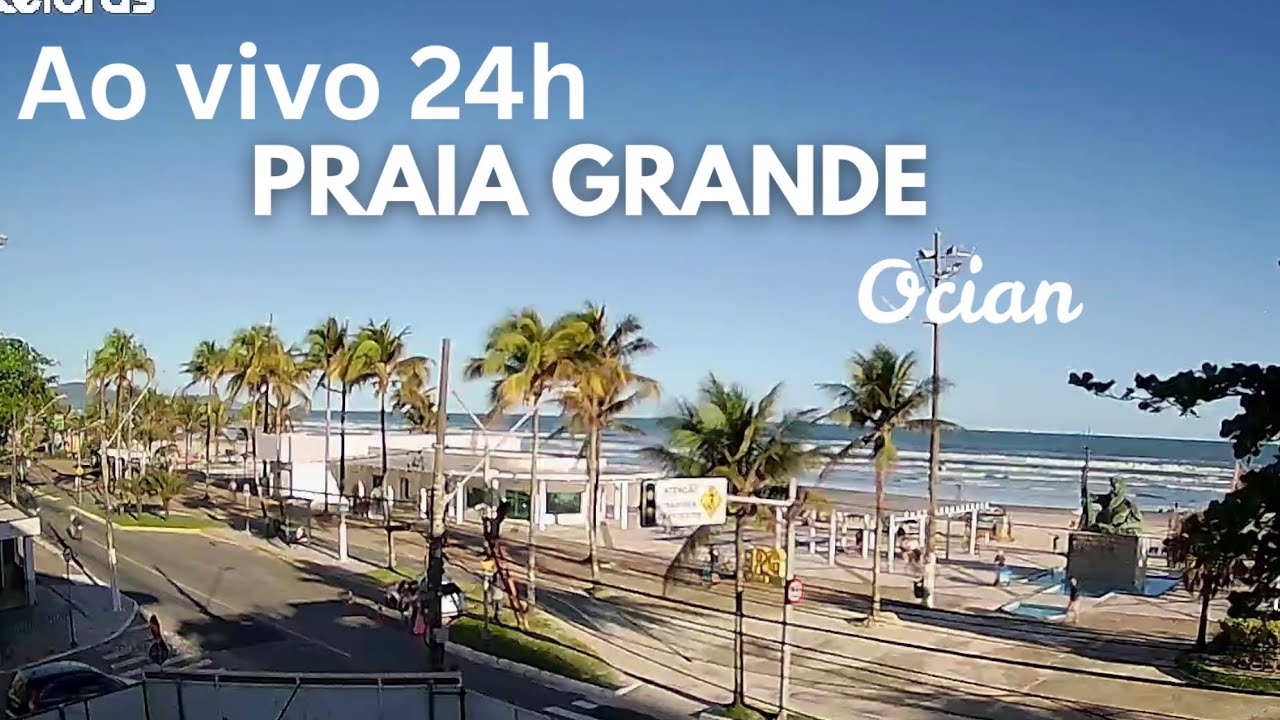 AO VIVO 24H OCIAN PRAIA GRANDE CÂMERAS