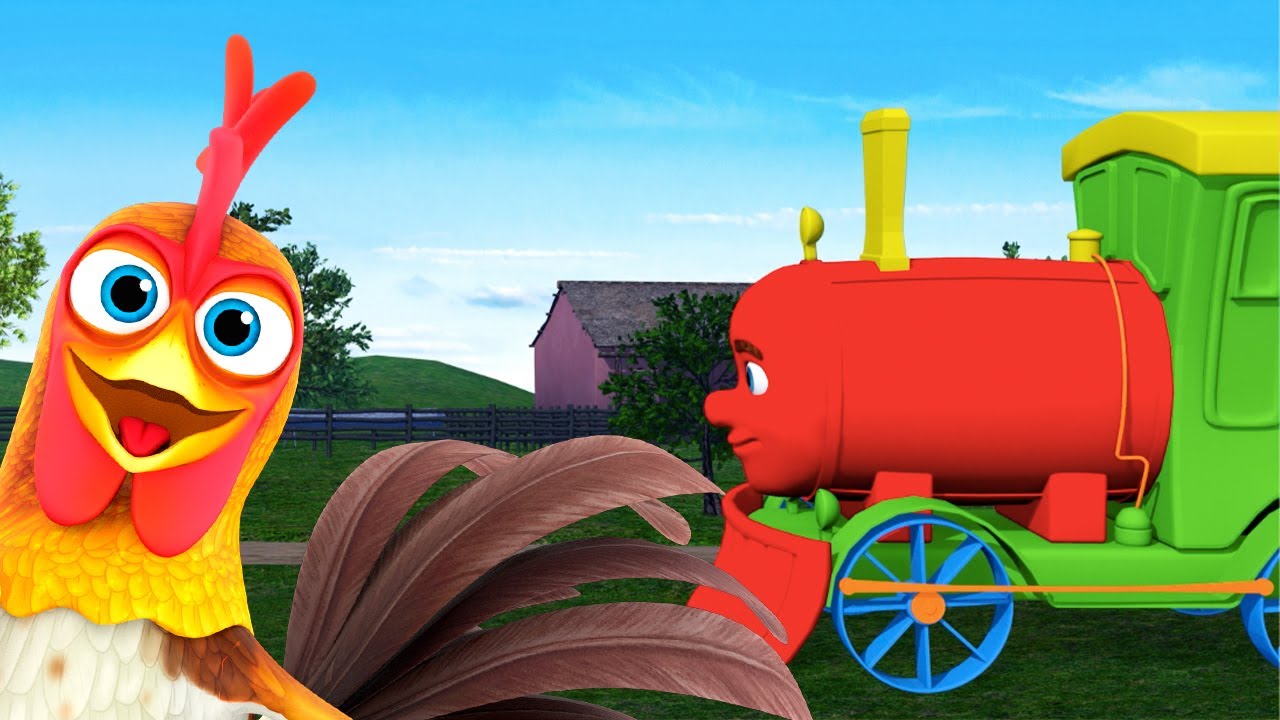 Let's Play with the Colorful Train! - Learn Colors and Animals #2 | Let's Play Kingdom