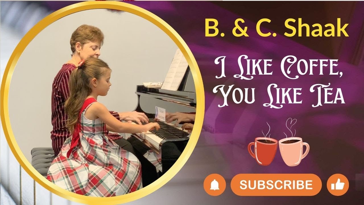 🎹 First Piano Recital | Mila (5) | I Like Coffee/B. & C. Shaak | Irina Gorin