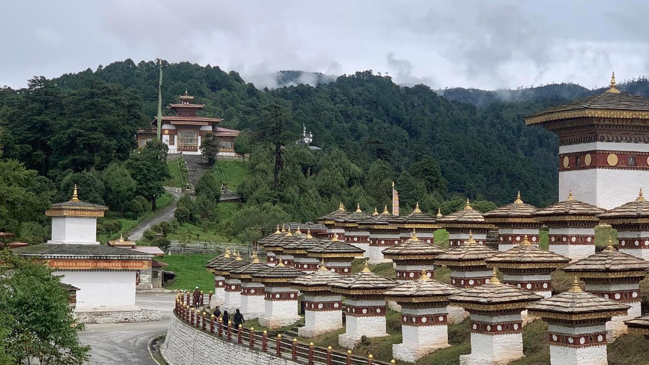 Dochula Pass | Tourist place in Thimphu Bhutan |