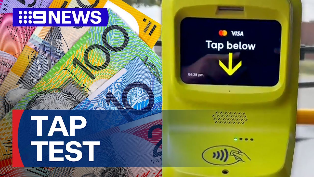 Trial for tap-and-go payments on Victorian public transport begins | 9 News Australia