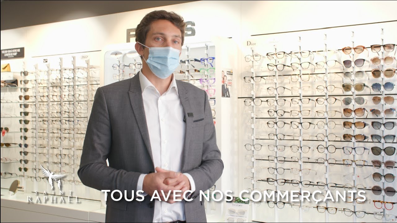 Tous avec nos commerçants : Mathieu d'OPTIC 2000 et de l’Atelier Lunettes