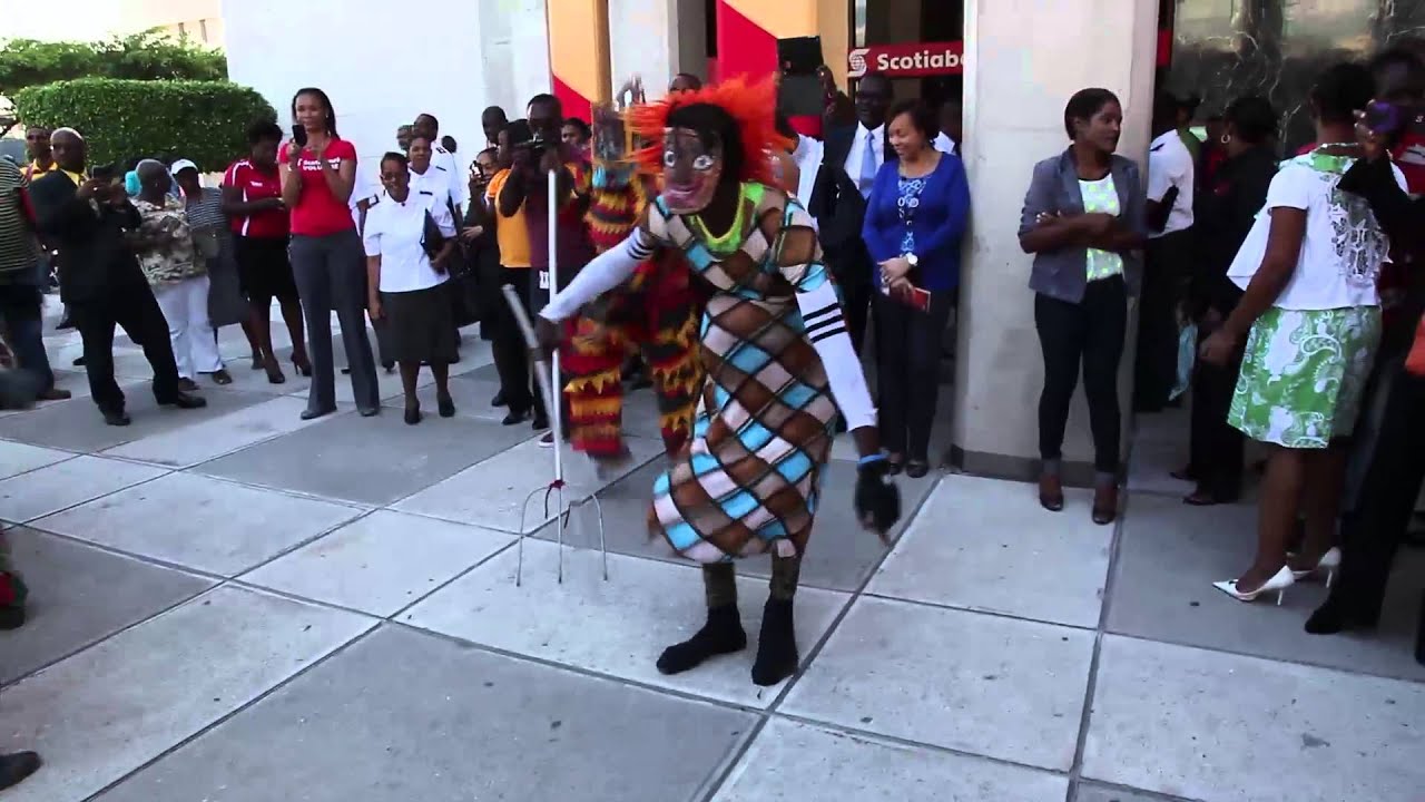 Junkanoo performance at the #ChristmasKettle Launch
