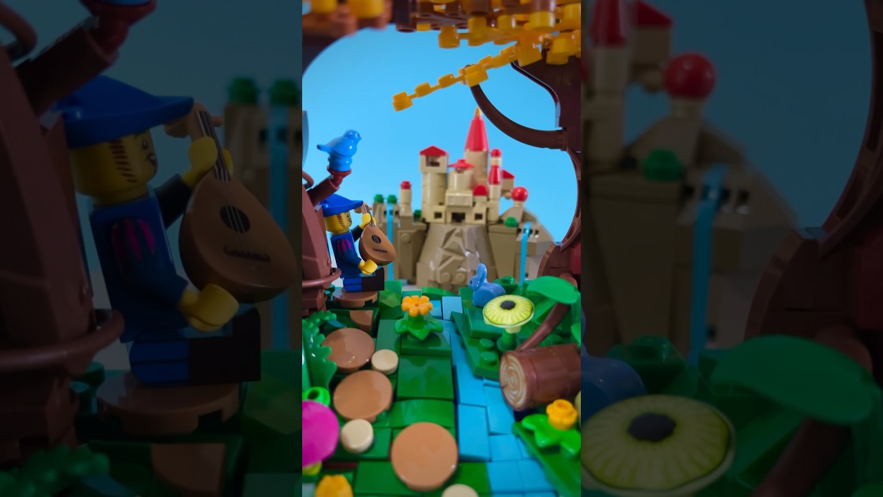 Dreaming Bard - LEGO MOC #lego #moc #legoshorts #afol #legocastle
