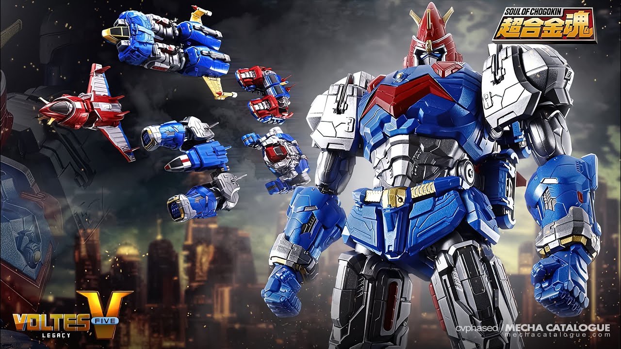 SOUL OF CHOGOKIN GX-118 VOLTES V LEGACY #jp #soulofchogokin #soc #voltesvlegacy #tamashiinations 