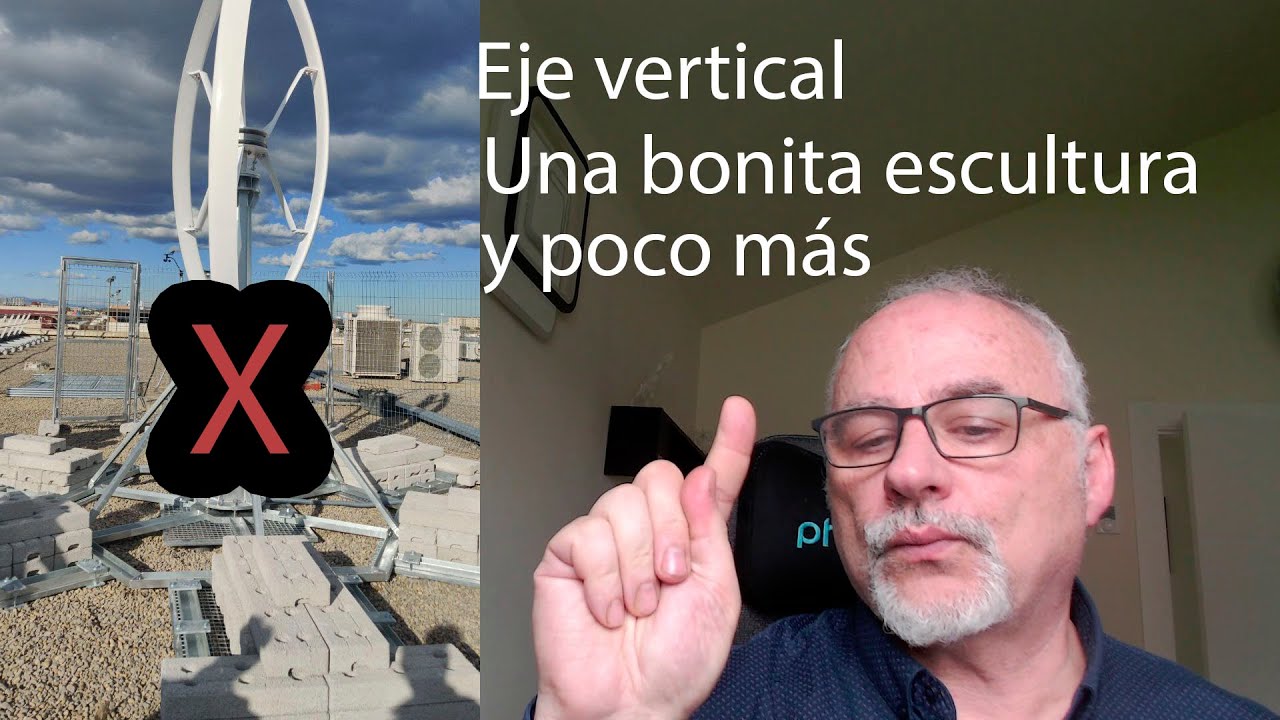 ⛔⛔ NO compres un aerogenerador de eje vertical!!. ⛔⛔ No sirven para generación de energía..