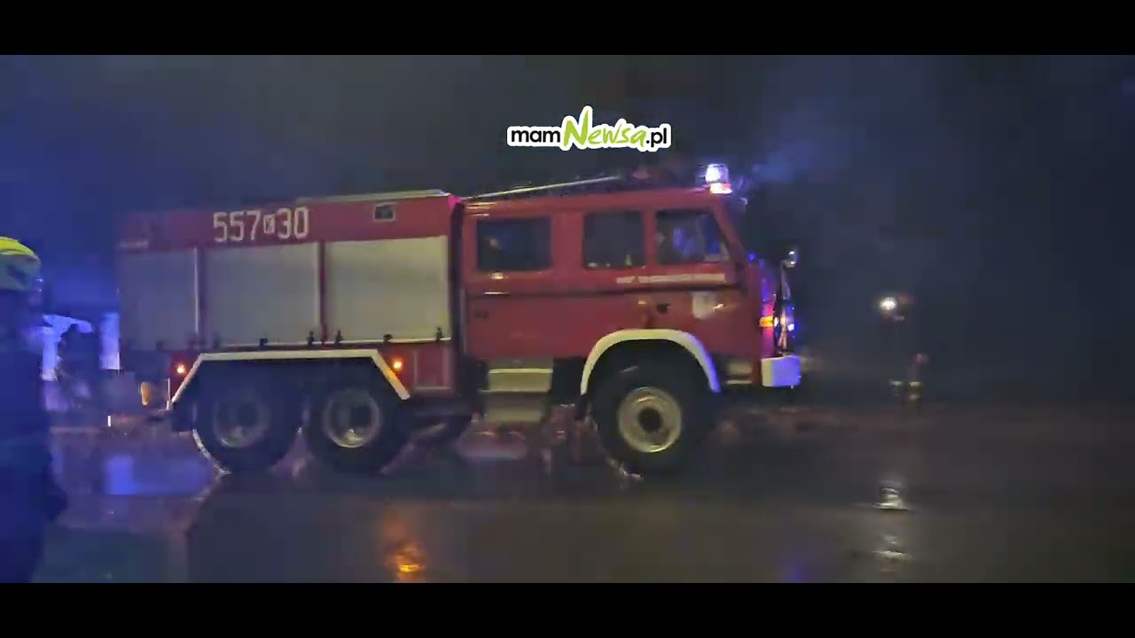 Powitanie samochodu OSP Inwałd
