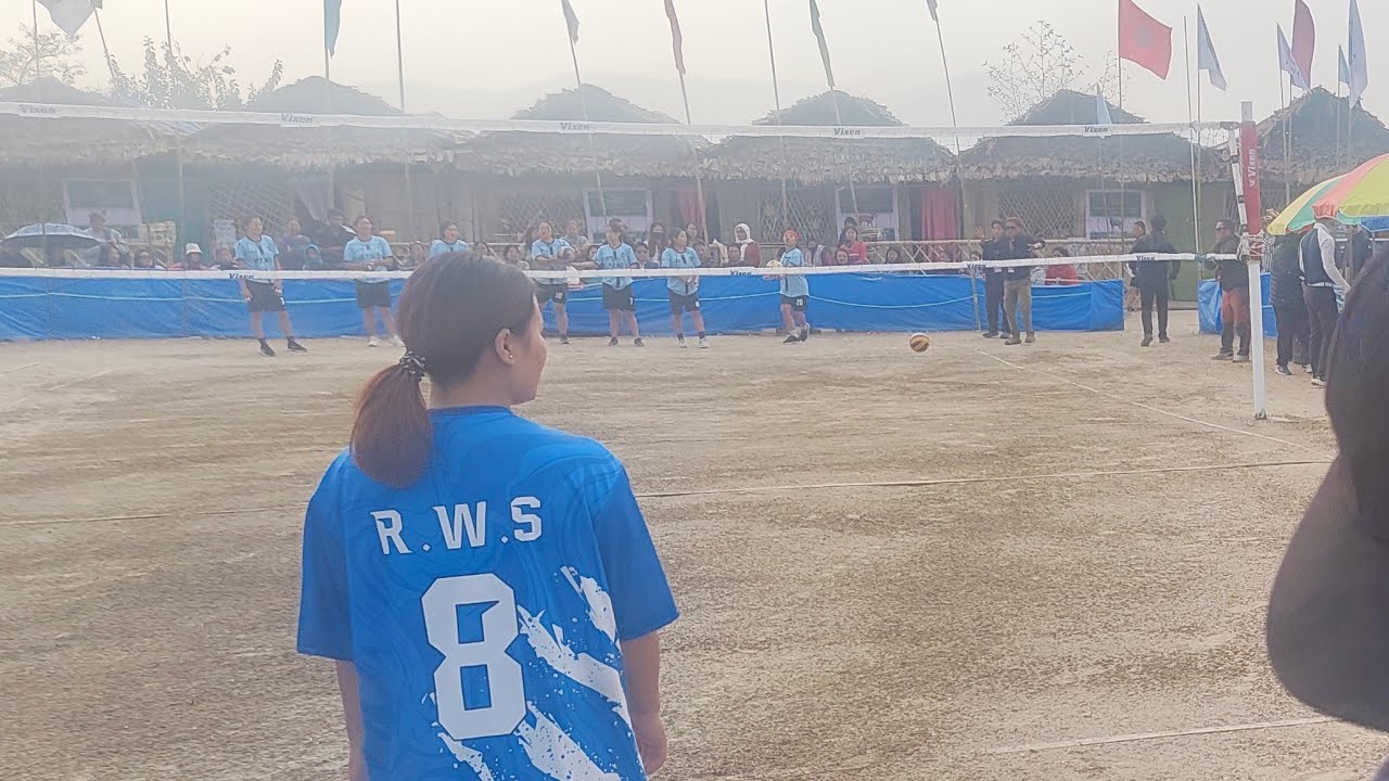 Women's__Raddum Vs Pabing//Bameng nyokum Golden jubilee volleyball tournament