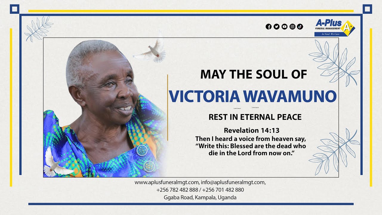 Celebrating the Life of the Late Victoria Wavamuno