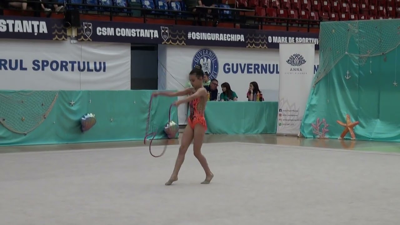 Mara Cercel CSM Arad Rope CN Junioare II și III June 3 & 4 2023 Constanta
