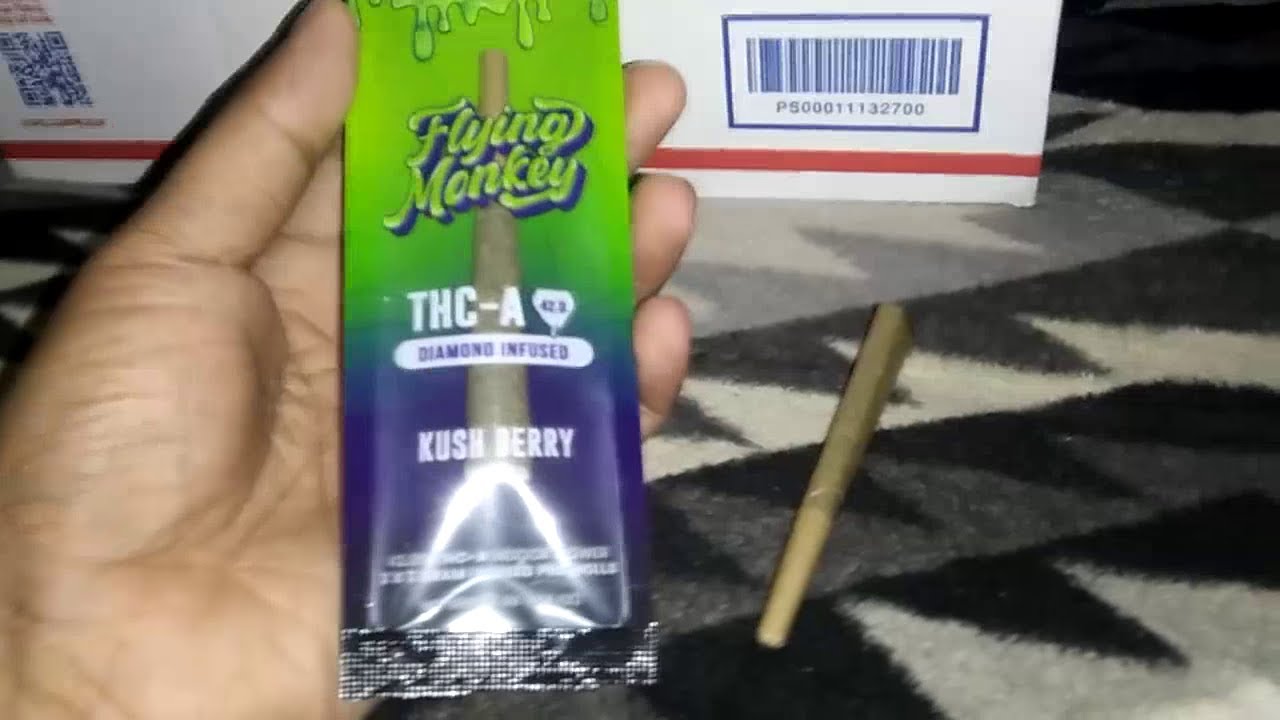 Flying Monkey THC-A Pre-Roll 4G Review [d8superstore]