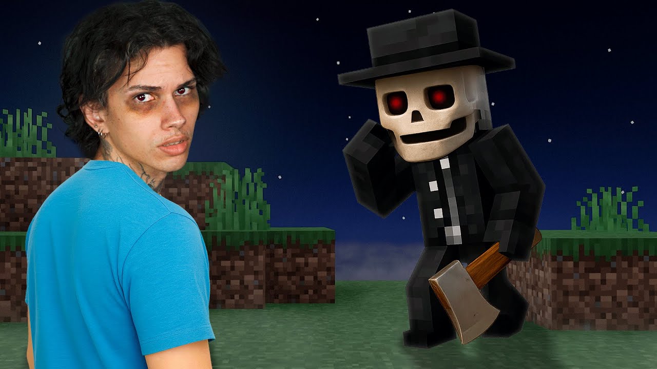 CORRA SE OUVIR ESSE ASSOBIO OU ELE VAI TE PEGAR NO MINECRAFT - The Whistling Man