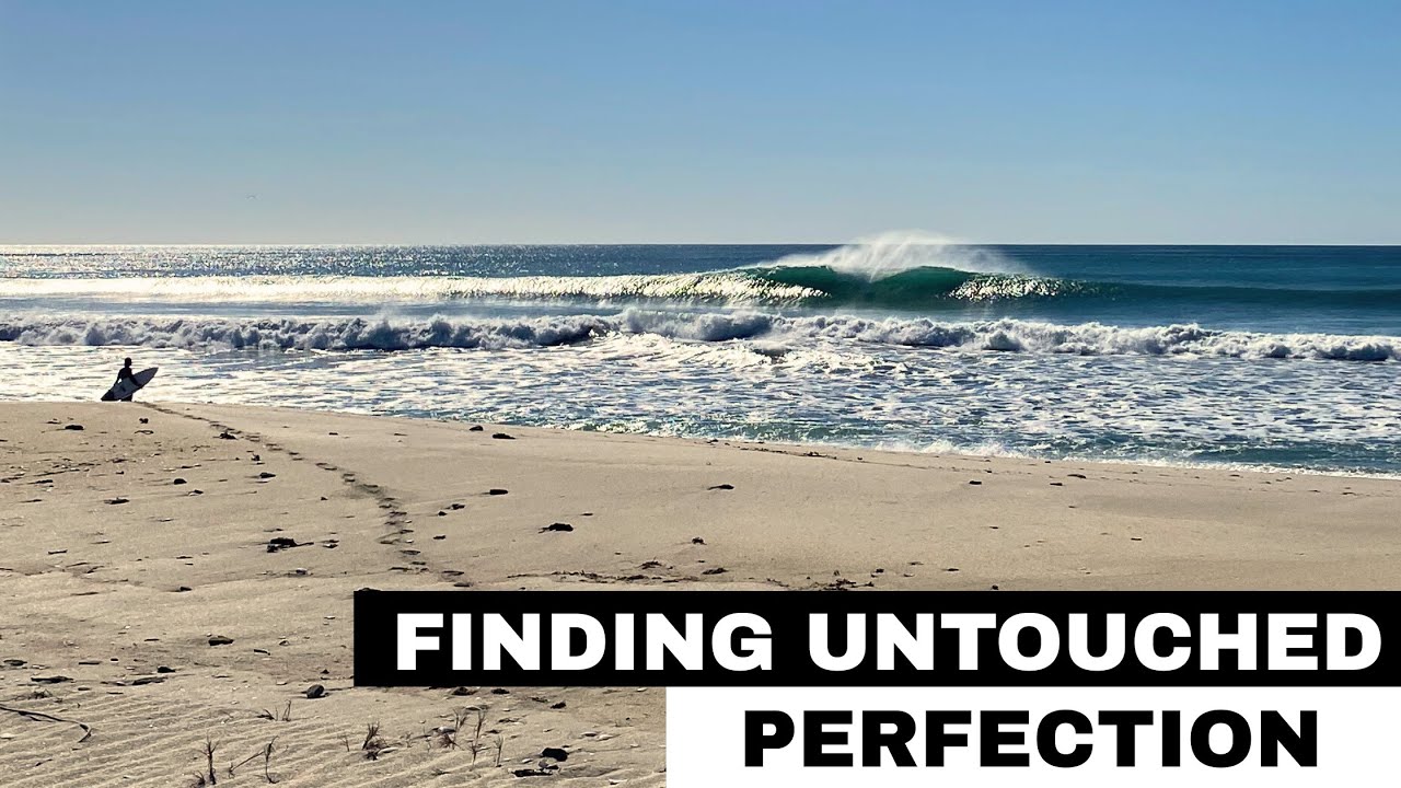 Stumbling across a world class beach break.....