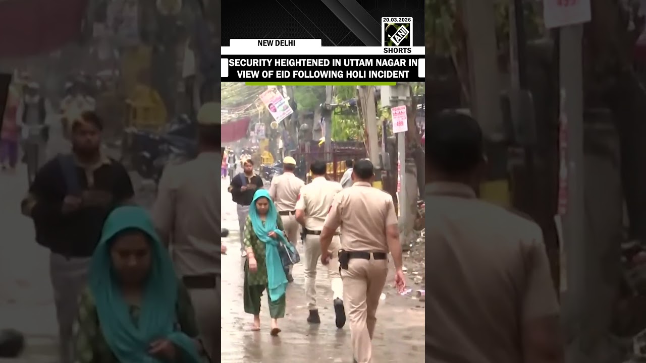 Security heightened near Uttam Nagar East metro station in view of Eid following Tarun Holi case