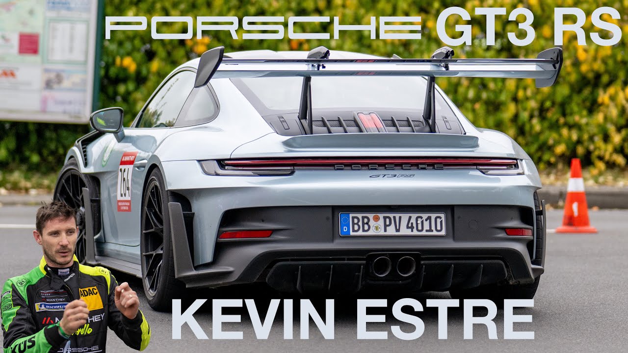 Kevin Estre flat out on damp Nürburgring - 273km/h!