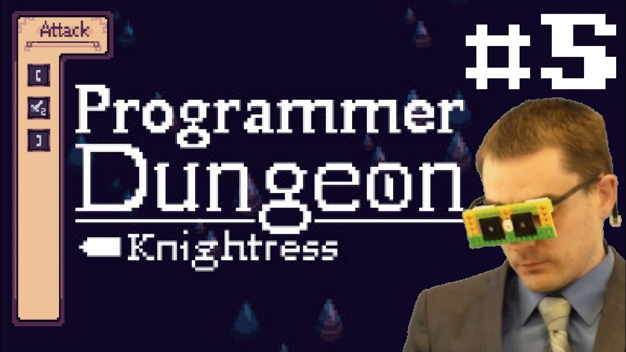 Прохождение Programmer Dungeon Knightress №5 - Более толстые слизни