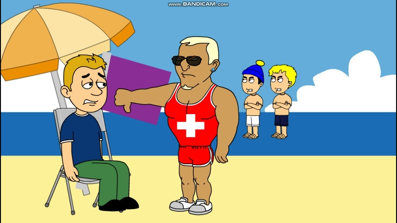 Adam Steals The Lifeguard's Job At The Beach\Grounded