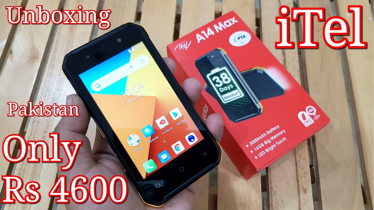 itel A14 Max | Itel A14 Max unboxing in Pakistan | Itel A14 Max Only Rs : 4600