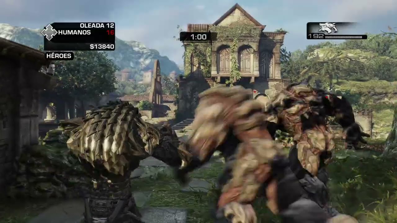 Gears Of War 3 - Partida de Horda en 