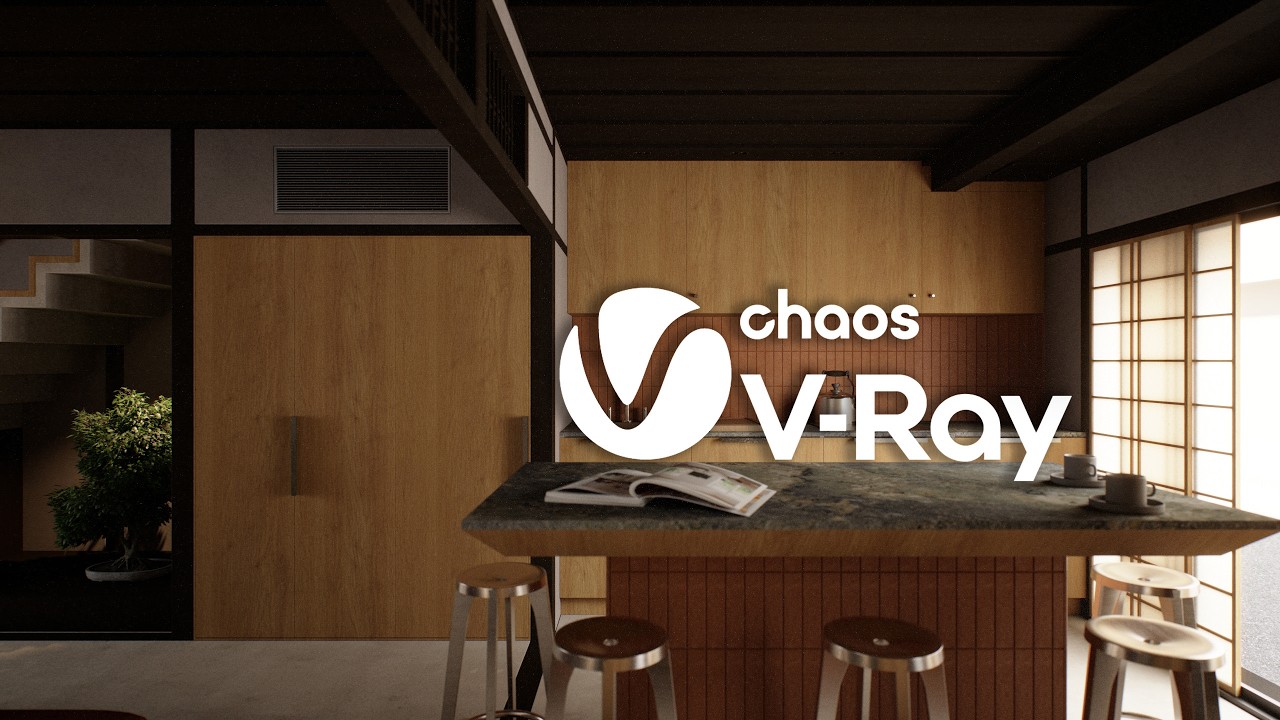 Interior Workflow Timelapse with V-Ray for Rhino