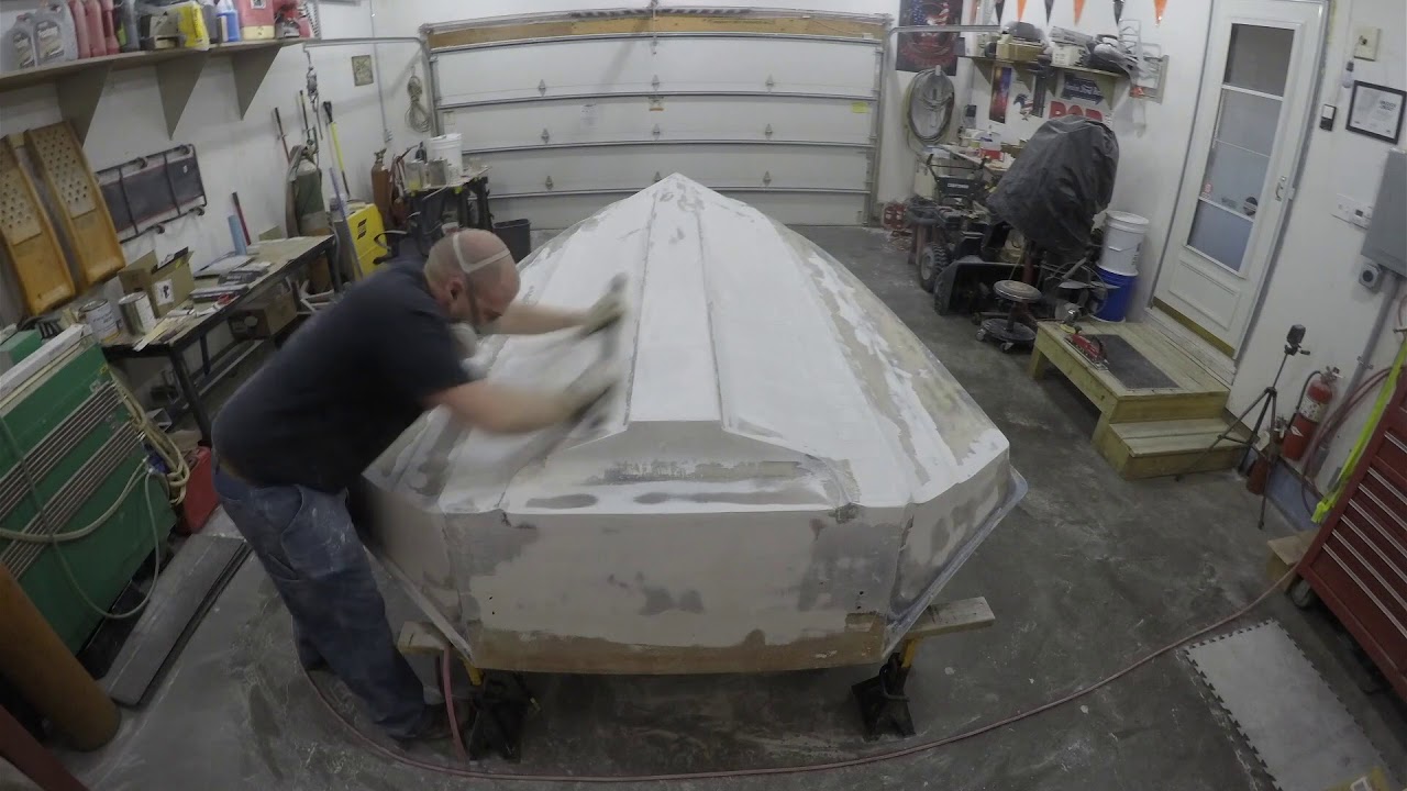 Hydrostream Viking/VKing bottom repair, blueprinting.