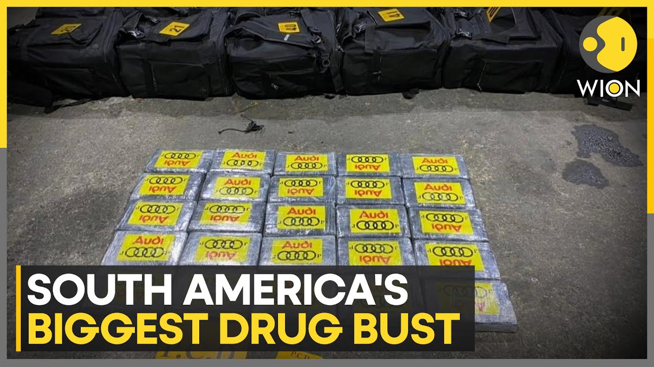 Bolivia announces biggest-ever cocaine bust at nearly 9 tons | Latest News | WION