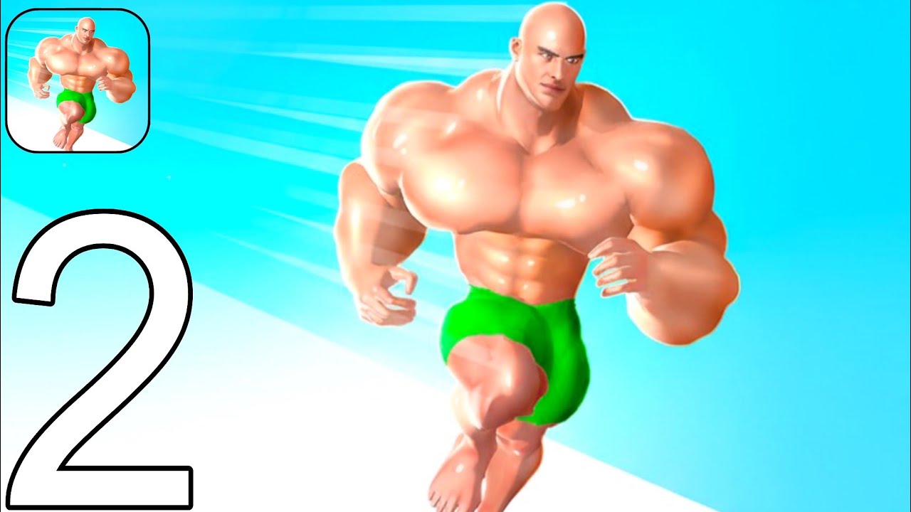 Muscle Rush - Gameplay Walkthrough Part 2 Tutorial NEW Mobile Game (Android,ios)