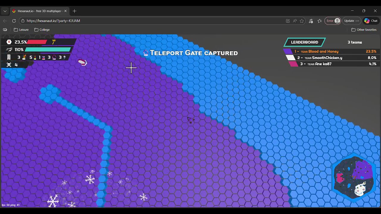 Overpowered Speed Totems Part 2 (Hexanaut.io Weekly Mode: Trio + Base Battle + Can't Slice Yourself)