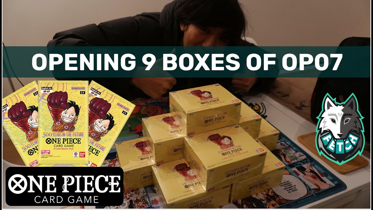We Opened 9 Boxes of OP07 | One Piece TCG