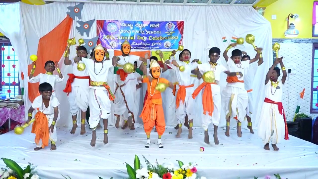 Vidya Sankalpa 2026 | Class 5 Performance | “Jai Jai Bajrangi” 💥