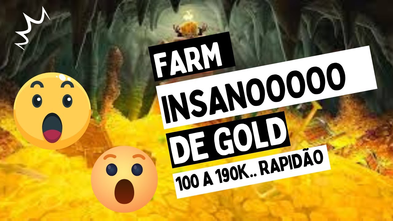 FARM DE GOLD INSANO NO WOW   100 A 190K DE FORMA F&Aacute;CIL E R&Aacute;PIDA #wowgoldmaking #wowfarming