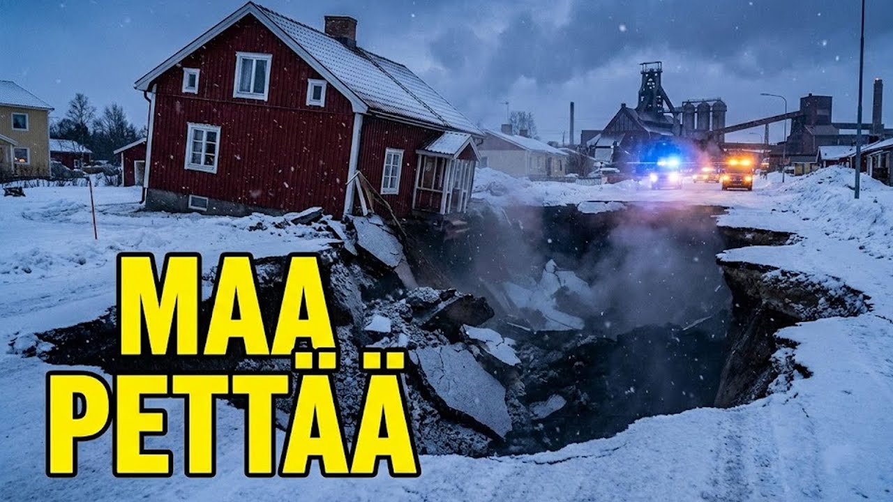 RUOTSIIN AUKEAA HELVETTI: Kiirunan tuho on alkanut ⚠️
