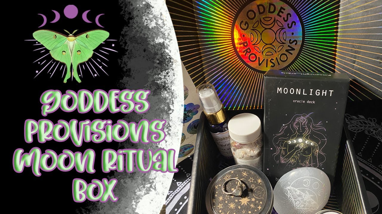 Goddess Provisions Moon Ritual Box unboxing
