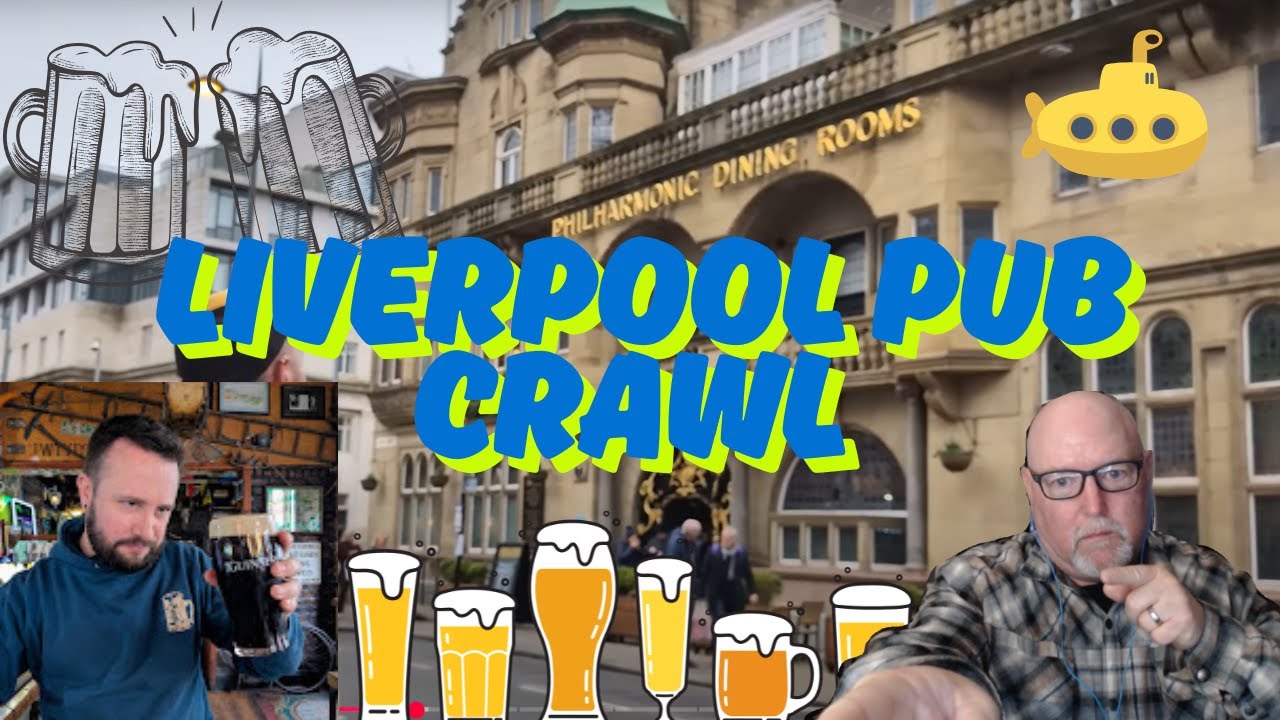 Mark from the States Learns About Pubs and Their History in Liverpool w/ Historic Pub Crawls.
