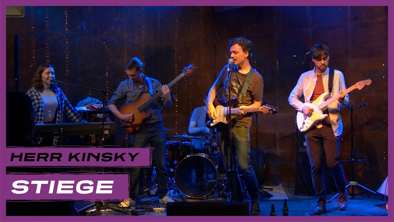 STIEGE - Herr Kinsky LIVE in der Postgarage | Spotting