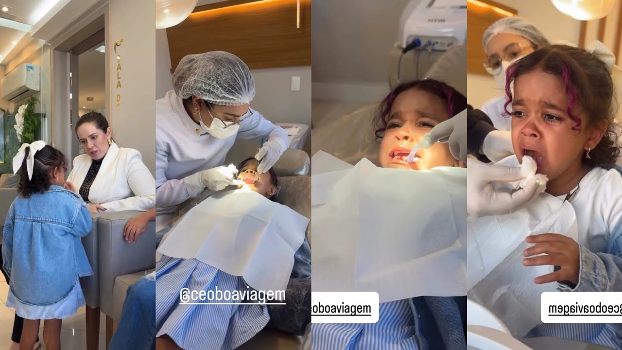 🦷 ANDRIELLY VAI AO DENTISTA ARRANCAR DENTE E FICA MORRENDO DE MEDO