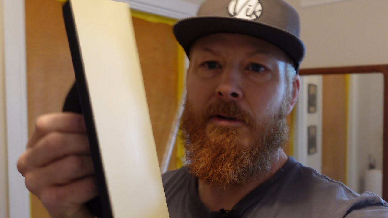 Fogar badrum och testar ny fogbräda