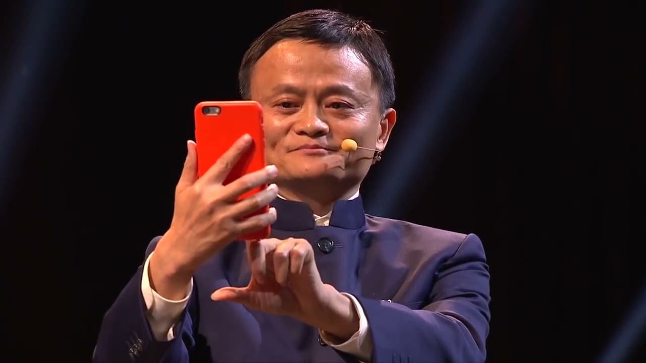 Jack Ma :Demonstrates Face Recognition Payment Tech