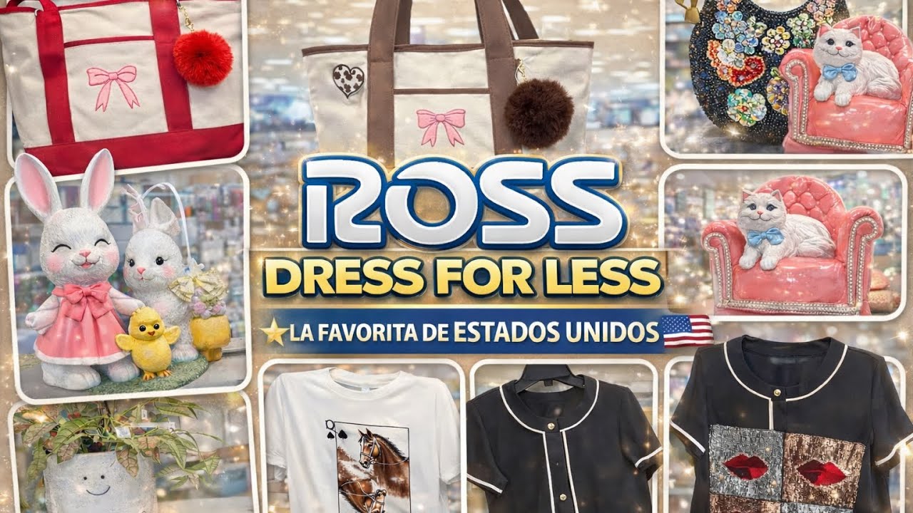 ROSS DRESS FOR LESS 🇺🇸 Esta tienda tiene a todo Estados Unidos comprando aquí🔥