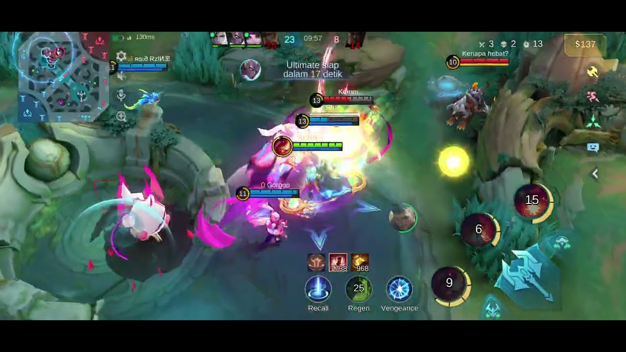 Sinyal Yang Lag Apa Cheat #mobilelegends #roamsupport #mlbb #roam 