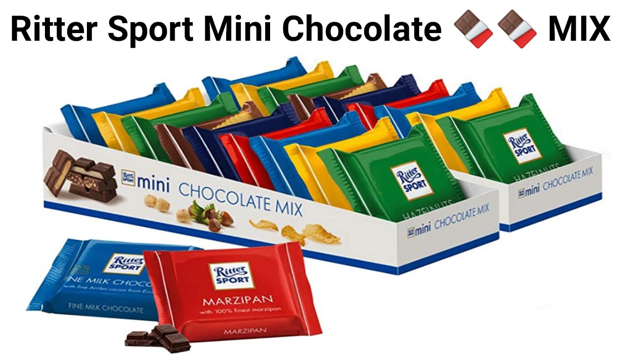 Ritter Sport Mini Chocolate Mix Pouch