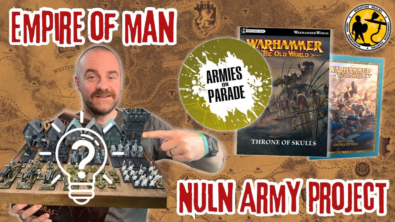 Warhammer: The Old World | Skulls Nuln Army Project | #WarhammerChallenge