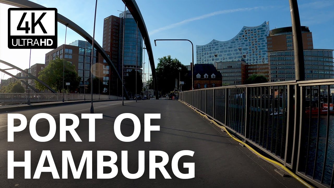 Port of Hamburg Biking, Elbtunnel, Landungsbrücken, Hafencity, Hamburg, Germany 🇩🇪
