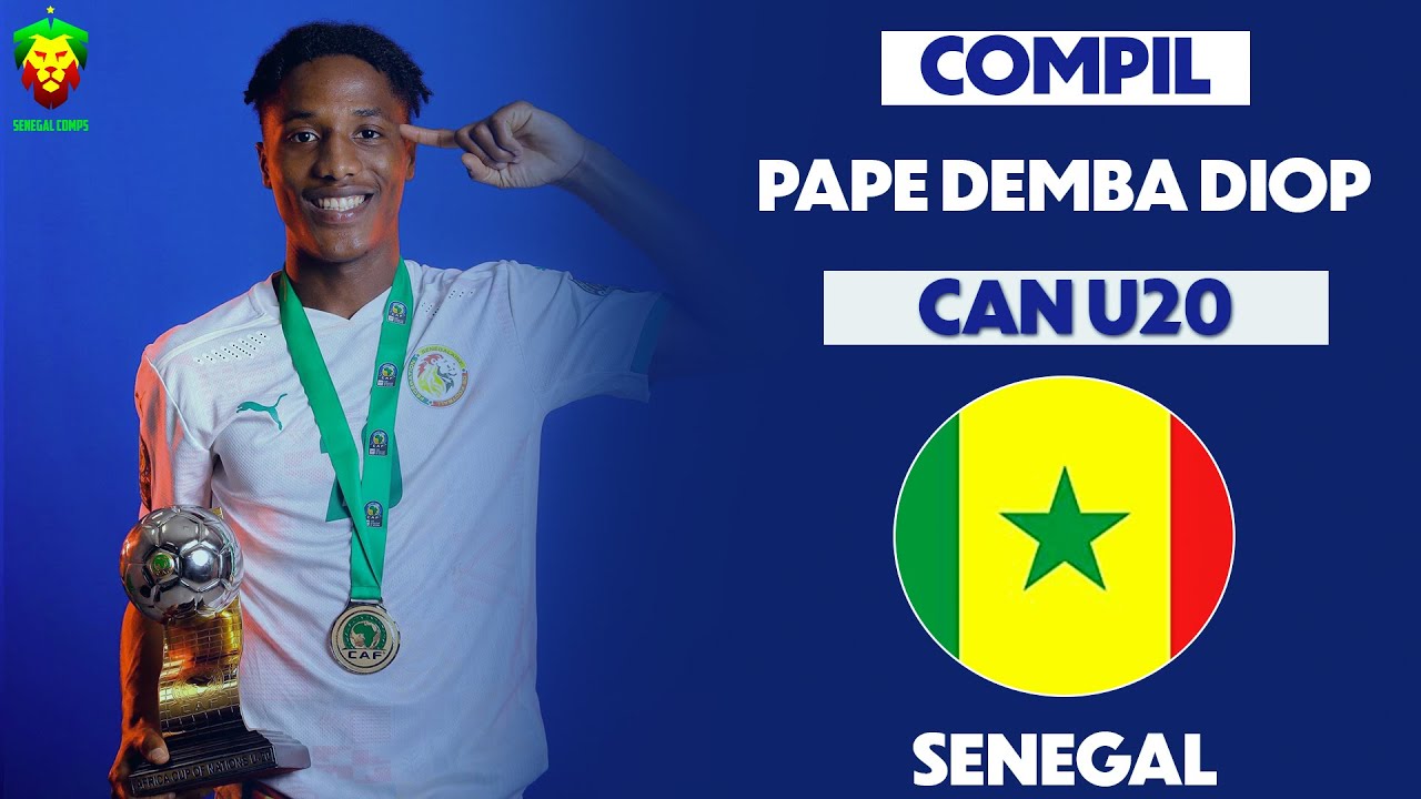 Pape Demba Diop - CAN U20 2023 - meilleur buteur