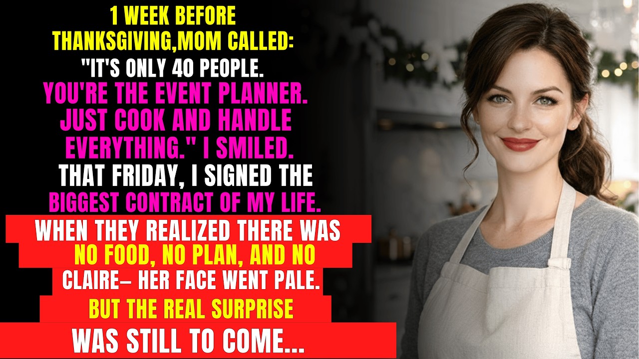 My Family Treated Me Like Their Personal Caterer For 7 Years—Until I Let Them Host Thanksgiving W...