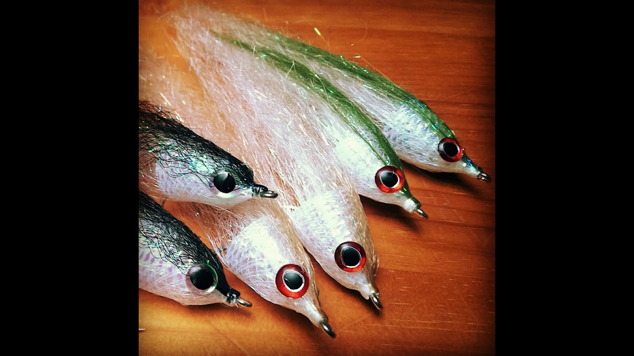 Fat Boy Mullet- How to tie a bait fish fly