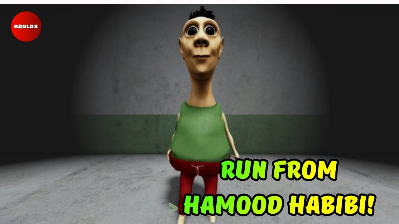 RUN FROM HAMOOD HABIBI! (OBBY)FULL GAMEPLAY #roblox