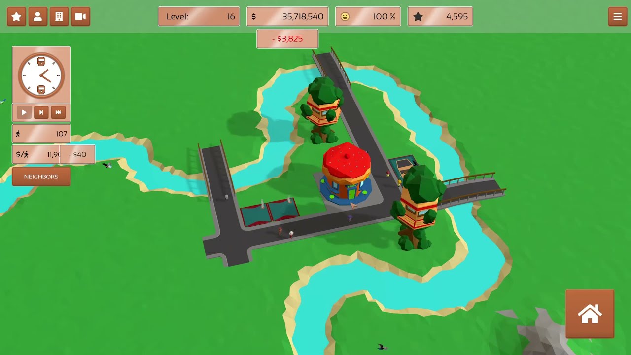 Polyville Canyon Gameplay Clip (timelapse)