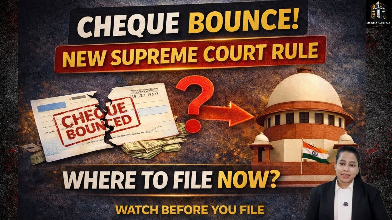 Cheque Bounce Case: Wrong Court = Case Dismissed? | Supreme Court 2025 Rule