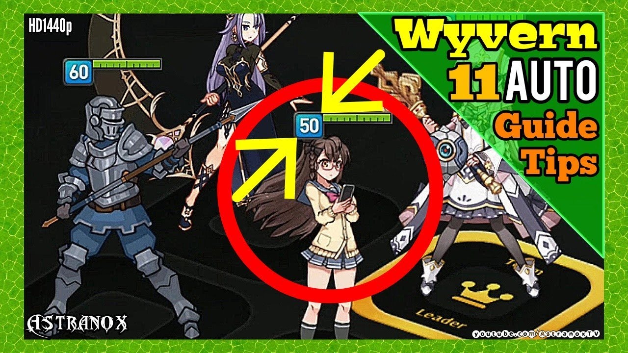 EPIC SEVEN Wyvern 11 Auto Team [Yuna Taranor Guard Angelica Kise] Gameplay (Epic 7 Guide Tips) Epic7
